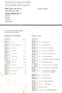 Mubea-Mubea BF 10 Ironworker Operators Manual & Parts-BF 10-02